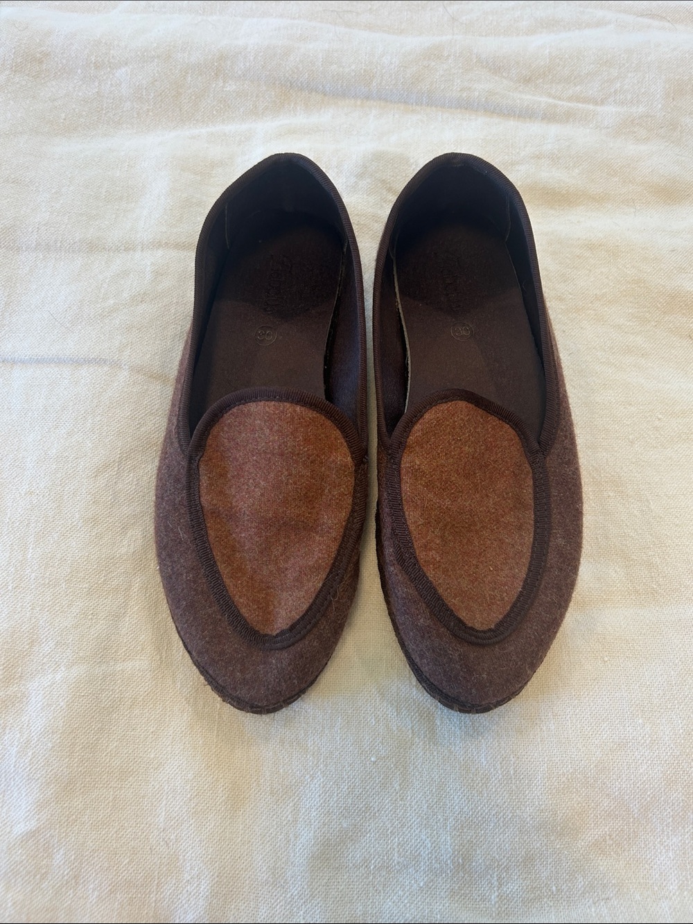Flabelus felt slippers